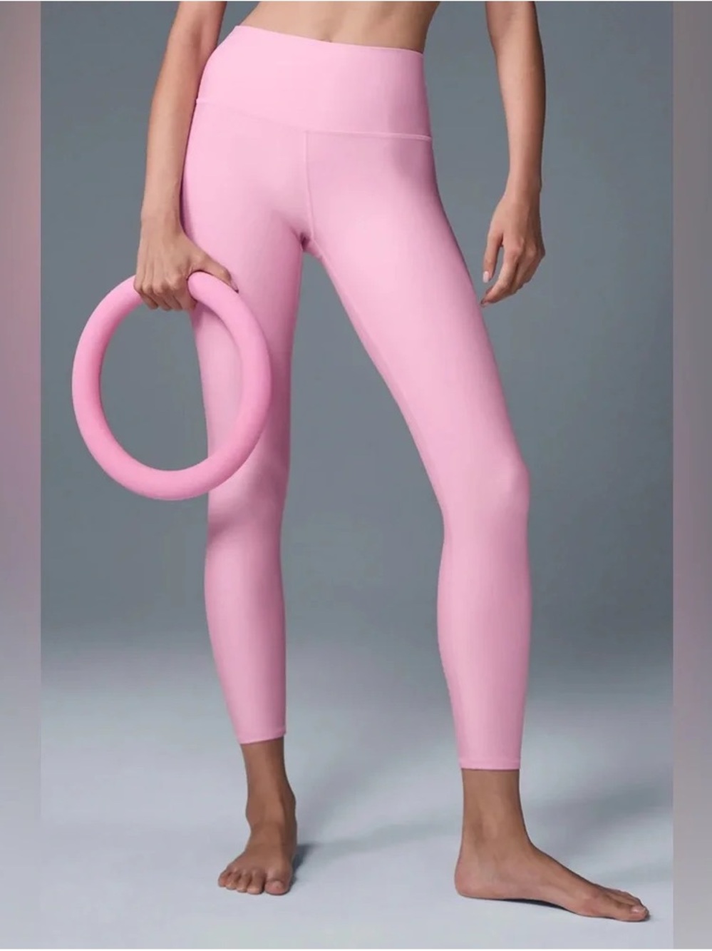 ALO Yoga 7/8 High-Waist Legging - Sweet Pink
